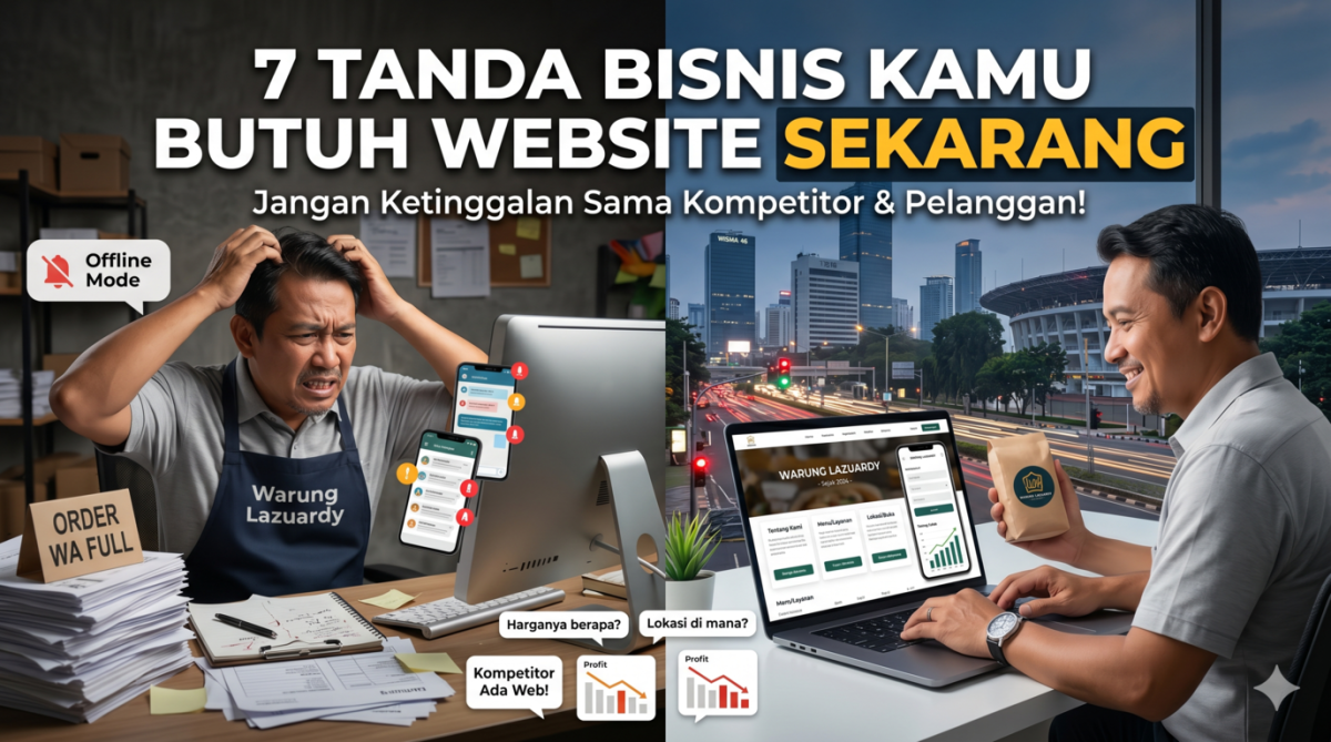 7 Tanda Bisnis Kamu Butuh Website Sekarang